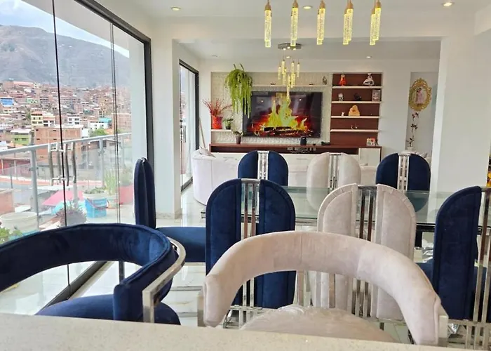 PENTHOUSE de lujo con vistas panorámicas en Cusco