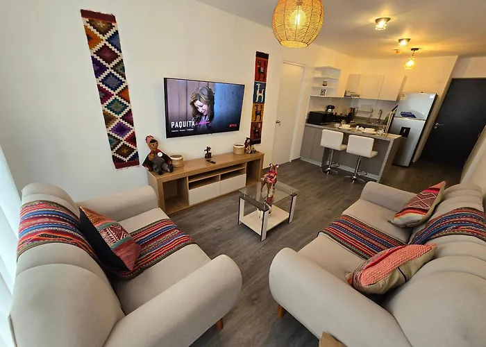 Acogedor Departamento en Cusco, Ideal para Familias y Amigos, Equipado y Céntrico
